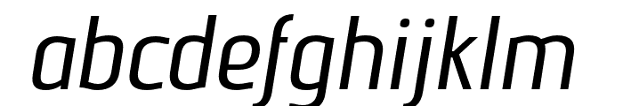 Nautikka Medium Italic Font LOWERCASE