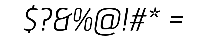 Nautikka Regular Italic Font OTHER CHARS
