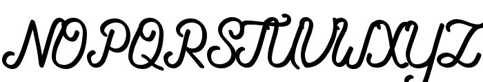 Navara-Regular Font UPPERCASE
