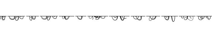 Navisa Monogram Lower Split Monogram Font LOWERCASE