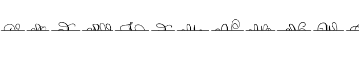 Navisa Monogram Upper Split Monogram Font UPPERCASE