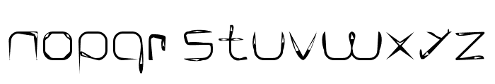 Navowaxi Font LOWERCASE