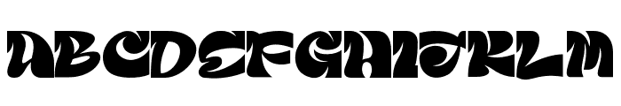 Navycula Font Bold Font UPPERCASE