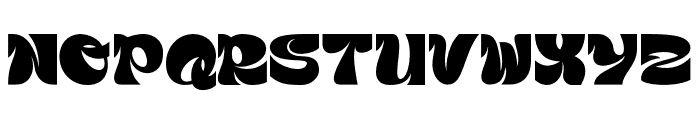 Navycula Font Bold Font UPPERCASE