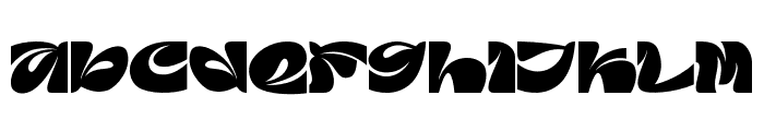 Navycula Font Bold Font LOWERCASE