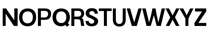 Naxotek-SemiBold Font UPPERCASE
