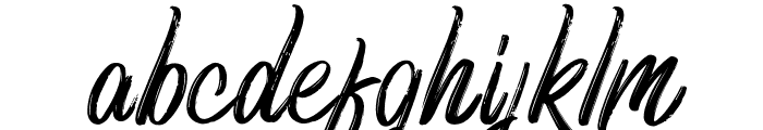 Naybrusy-Regular Font LOWERCASE