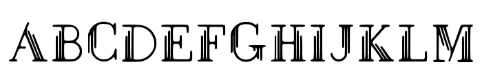 Nazca Regular Font LOWERCASE