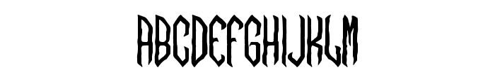 Nazzaric Font UPPERCASE