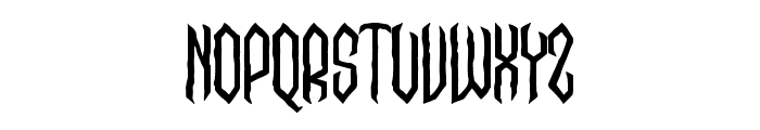 Nazzaric Font LOWERCASE