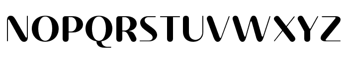 NearoRounded-Bold Font UPPERCASE