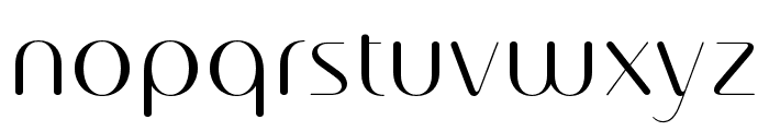 NearoRounded-Light Font LOWERCASE