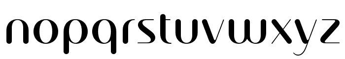 NearoRounded-Medium Font LOWERCASE