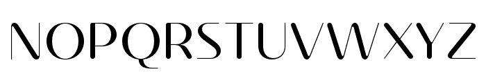NearoRounded-Regular Font UPPERCASE