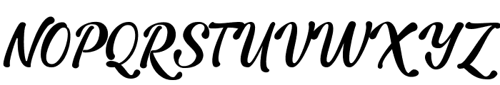 Neasta Script Regular Font UPPERCASE