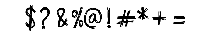 Neat Scribble Regular Font OTHER CHARS