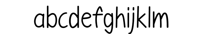 NeatMe Font LOWERCASE