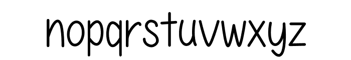 NeatMe Font LOWERCASE