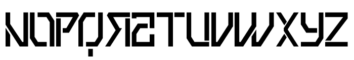 Nebula Avenue Display Font UPPERCASE