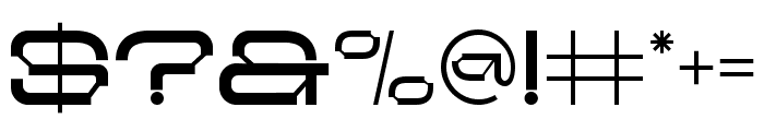 Nebula Rolek Regular Font OTHER CHARS