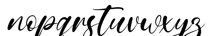 Nebula Script Font LOWERCASE