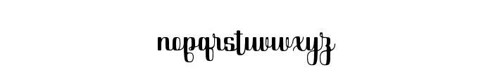 NebulaGlorius-Regular Font LOWERCASE