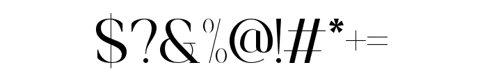 NebulaMirthful-Regular Font OTHER CHARS