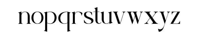 NebulaMirthful-Regular Font LOWERCASE
