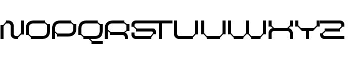 NebulaRolek-Regular Font UPPERCASE