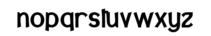 NebulaView Font LOWERCASE