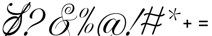 NebullaScript-Regular Font OTHER CHARS