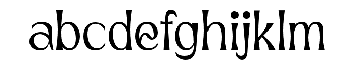 Neckyn Regular Font LOWERCASE