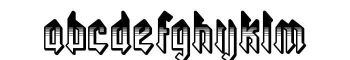 Necrotic Four Font LOWERCASE