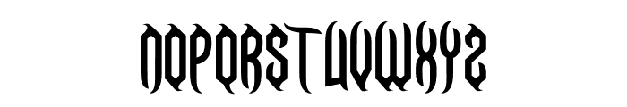 Necrovoid One Font LOWERCASE