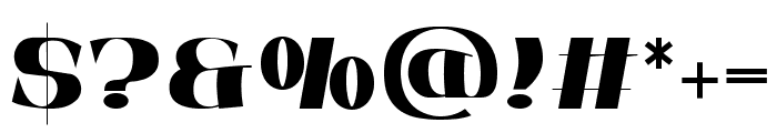 Nectar Mojo Font OTHER CHARS