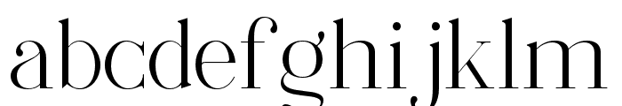 Nectaries-Light Font LOWERCASE