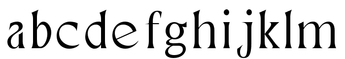 Neela Thin Font LOWERCASE