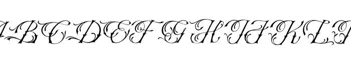 Nefaryth Font UPPERCASE