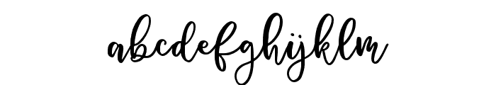 Negholle Font LOWERCASE