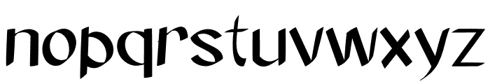 Neighboy Font LOWERCASE