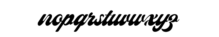 Neisya Font LOWERCASE