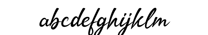 Neizon Script Font LOWERCASE