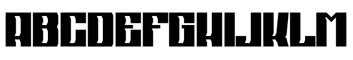 Nekager Font UPPERCASE