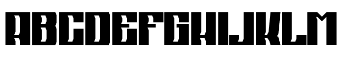Nekager Font LOWERCASE