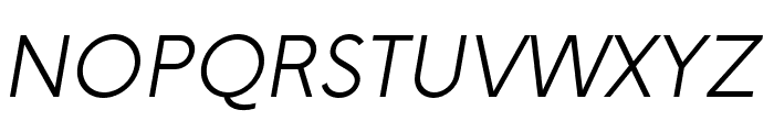 Nela Sans Regular Italic Font UPPERCASE