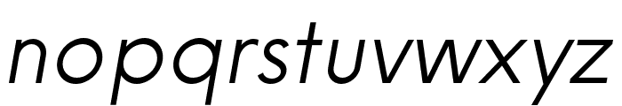 Nela Sans Regular Italic Font LOWERCASE