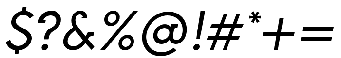 Nela Slab Medium Italic Font OTHER CHARS