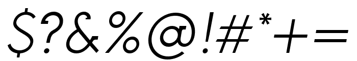 Nela Slab Regular Italic Font OTHER CHARS