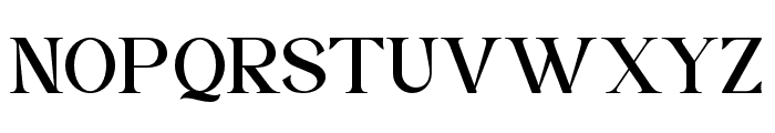Nelara Regular Font UPPERCASE