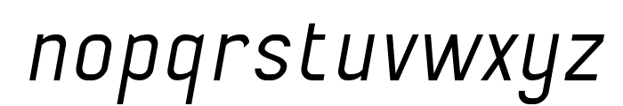 Nemmo Italic Font LOWERCASE